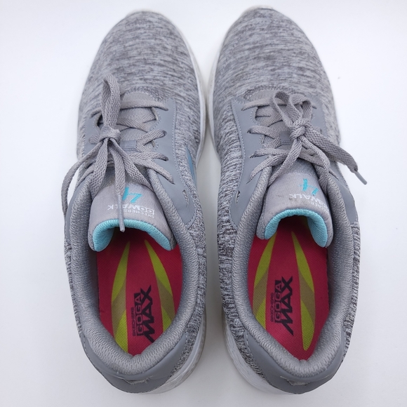 Skechers Womens GOwalk 4 GOGA MAX Quick-Fit Size 10 14173 - Picture 8 of 11